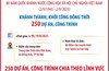 Khánh thành, khởi công đồng loạt 250 công trình, dự án chào mừng kỷ niệm 80 năm Quốc khánh 2/9