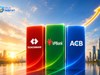 Một thập kỷ bứt phá của ngân hàng tư nhân: Techcombank, VPBank, ACB áp sát Big4