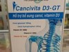 Thu hồi hai lô vitamin Cancivita D3-GT do sai phạm thành phần công bố