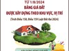 Bảng giá đất được xây dựng theo khu vực, vị trí từ 1/8/2024