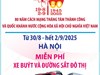 Hà Nội miễn phí xe buýt và đường sắt đô thị từ 30/8 đến hết 2/9/2025