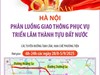 Hà Nội: Phân luồng giao thông phục vụ Triển lãm thành tựu đất nước