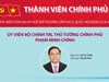 Thành viên Chính phủ nhiệm kỳ 2021-2026 (được kiện toàn sau kỳ họp bất thường lần thứ 8, Quốc hội khóa XV)