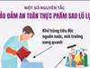 Cộng đồng Một số nguyên tắc bảo đảm an toàn thực phẩm sau lũ lụt