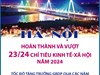 Hà Nội: Hoàn thành và vượt 23/24 chỉ tiêu kinh tế-xã hội năm 2024