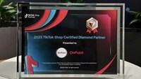 Bước tiến nổi bật: OnPoint ghi dấu ấn với danh hiệu cao nhất từ TikTok Shop