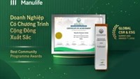 Từ bảo hiểm đến ESG: Vì sao Manulife Việt Nam được vinh danh ở giải thưởng toàn cầu?