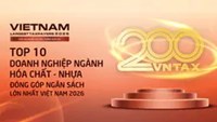 Top doanh nghiệp hóa chất tăng mạnh nộp ngân sách