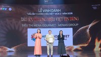 MENA GOURMET ĐƯỢC VINH DANH “DẤU ẤN THƯƠNG HIỆU VIỆT TIN DÙNG” TẠI MADE BY VIETNAM DAY 2026