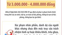 Một số hành vi vi phạm quy định về trật tự công cộng bị phạt tiền từ 3.000.000 - 4.000.000 đồng từ 15/12/2025