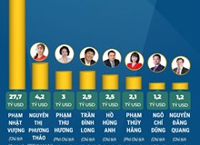 Năm 2026, Việt Nam có 8 tỷ phú USD