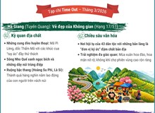 Hà Giang, Hội An lọt top điểm đến đẹp nhất thế giới năm 2026