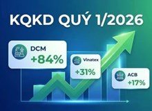 Kết quả kinh doanh quý I/2026 hé lộ: nhiều doanh nghiệp tăng trưởng mạnh
