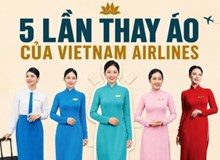 50 năm đồng phục tiếp viên Vietnam Airlines: 5 lần thay đổi đáng nhớ