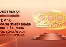 Top doanh nghiệp hóa chất tăng mạnh nộp ngân sách