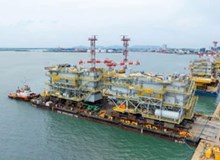 4 “siêu cấu kiện” 16.000 tấn Made in Vietnam vượt biển sang châu Âu