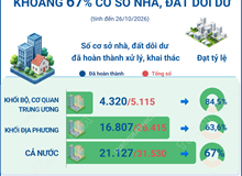 Cả nước đã xử lý, khai thác khoảng 67% cơ sở nhà, đất dôi dư