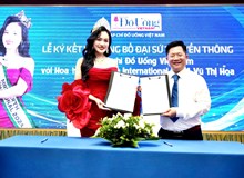 Hoa hậu Mrs Earth International 2024 Vũ Thị Hoa làm Đại sứ Truyền thông của Tạp chí Đồ Uống Việt Nam