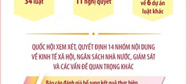 Kỳ họp thứ 9, Quốc hội khóa XV: Xem xét, sửa đổi Hiến pháp, sáp nhập đơn vị hành chính cấp tỉnh