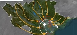 Hà Nội quy hoạch đô thị hóa tới 60% diện tích vào năm 2065, lấy sông Hồng làm trục phát triển trung tâm