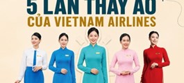 50 năm đồng phục tiếp viên Vietnam Airlines: 5 lần thay đổi đáng nhớ