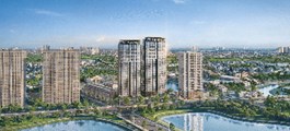 Dự án thấp tầng xuất hiện giữa nội đô Hà Nội với lợi thế sát hồ và tuyến Metro
