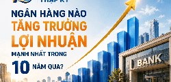 Nhiều ngân hàng ghi nhận lợi nhuận tăng hàng chục lần sau 10 năm, SeABank dẫn đầu tốc độ bứt phá