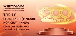 Top doanh nghiệp hóa chất tăng mạnh nộp ngân sách