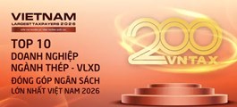 Top 10 doanh nghiệp thép nộp hơn 19.000 tỷ đồng