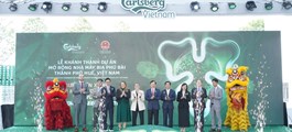 Carlsberg Việt Nam mở rộng nhà máy bia Phú Bài, khẳng định cam kết phát triển bền vững tại thị trường Việt Nam