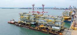 4 “siêu cấu kiện” 16.000 tấn Made in Vietnam vượt biển sang châu Âu