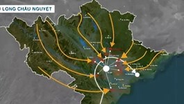 Hà Nội quy hoạch đô thị hóa tới 60% diện tích vào năm 2065, lấy sông Hồng làm trục phát triển trung tâm