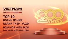 Top 10 doanh nghiệp thép nộp hơn 19.000 tỷ đồng