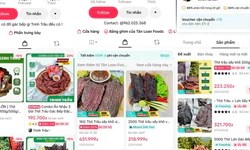 nhiều TikToker vẫn bán thịt trâu gác bếp trên sàn thương mại điện tử sau vụ Hải Sapa