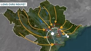 Hà Nội quy hoạch đô thị hóa tới 60% diện tích vào năm 2065, lấy sông Hồng làm trục phát triển trung tâm