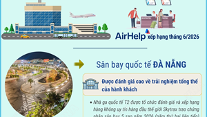 3 sân bay của Việt Nam vào top tốt nhất thế giới năm 2026