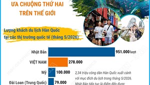 Việt Nam - điểm đến được du khách Hàn Quốc ưa chuộng thứ hai thế giới