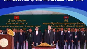 Một số thông tin về cặp cửa khẩu quốc tế Tân Nam - Meun Chey