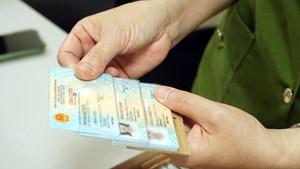 Người dân có thể đổi thẻ Căn cước trên VNeID theo đơn vị hành chính mới