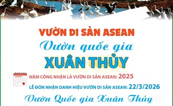 Vườn Quốc gia Xuân Thủy - Vườn di sản ASEAN