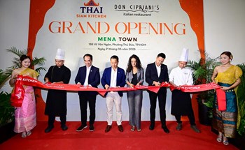 Menas mở rộng hệ sinh thái F&B với 2 nhà hàng Thai Siam Kitchen và Don Cipriani’s tại TP.HCM