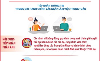 Từ 28/5/2025: Hà Nội mở “Đường dây nóng” tiếp nhận phản ánh về giải quyết thủ tục hành chính