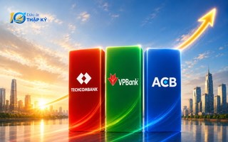Một thập kỷ bứt phá của ngân hàng tư nhân: Techcombank, VPBank, ACB áp sát Big4