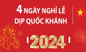 Lịch nghỉ lễ Quốc khánh năm 2024