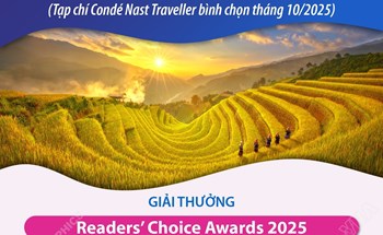 Du lịch Việt Nam giành 2 giải thưởng hàng đầu thế giới