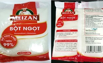 Bột ngọt Meizan luôn tuân thủ quy định về nhãn mác hàng hóa theo pháp luật Việt Nam