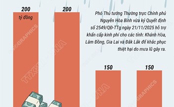 Hỗ trợ khẩn cấp 700 tỷ đồng khắc phục thiệt hại do mưa lũ