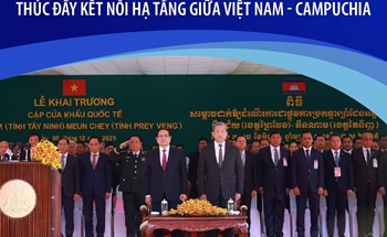 Một số thông tin về cặp cửa khẩu quốc tế Tân Nam - Meun Chey