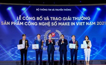 Vinh danh 4 sản phẩm xuất sắc nhận giải Vàng Make in Vietnam 2021