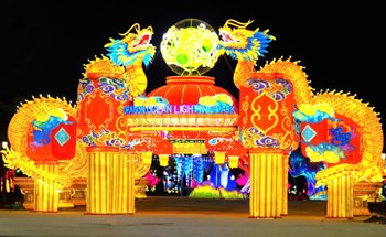 Công viên Ánh sáng Đồi Rồng phiên bản mới sẵn sàng chào đón mùa lễ hội 2025
